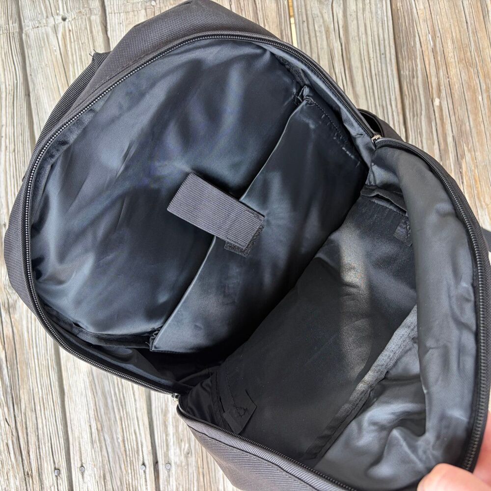 NEW Triumph Motorcycle Riding Backpack Bag Black - Picture 6 of 7